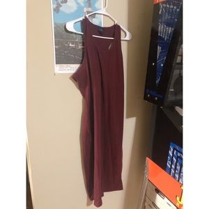 Burgundy Racerback Dress // 2X // rue 21+